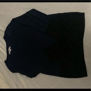 4/$20 Black and blue sparkle sweater